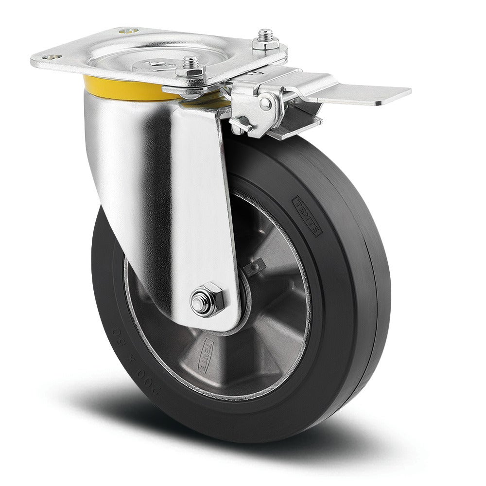 Swivel castor with directional lock 250 mm