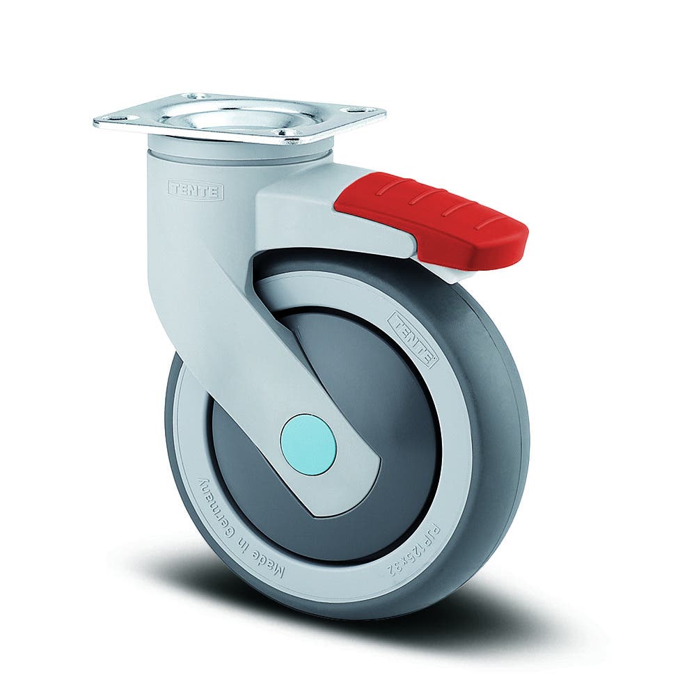 TENTE 5387XSC100P50 Swivel Castors with total lock