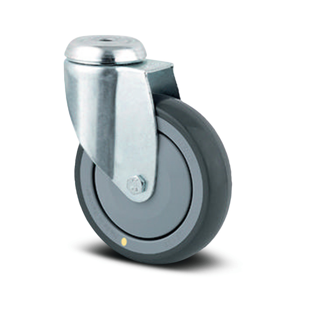 Swivel castor 125 mm