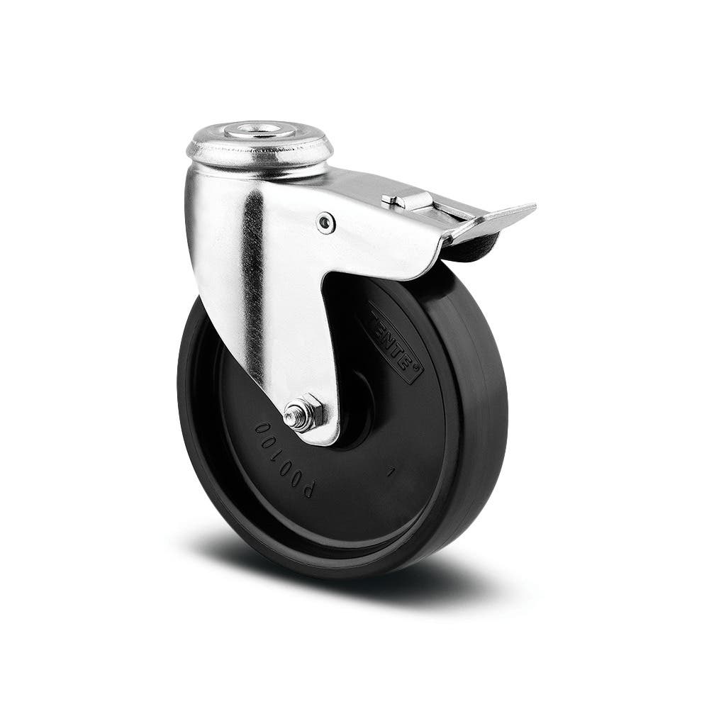 TENTE 1477POO100P30-11 Swivel Castors with total lock