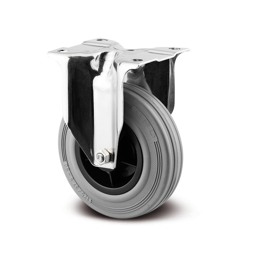 Fixed castor 125 mm