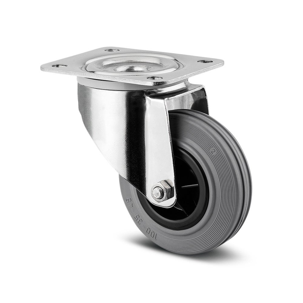 Rodízio giratório 100 mm