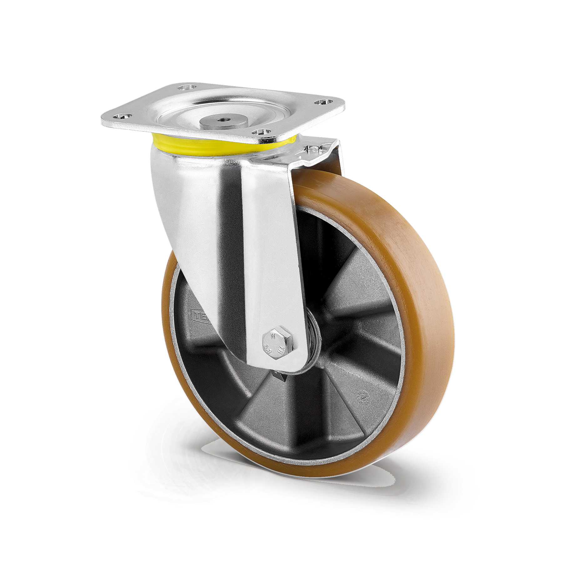 Swivel castor 9.84 in