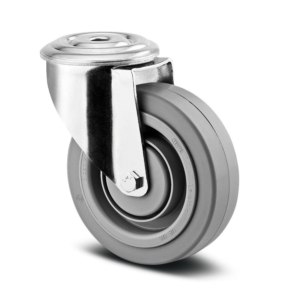 Swivel castor 125 mm