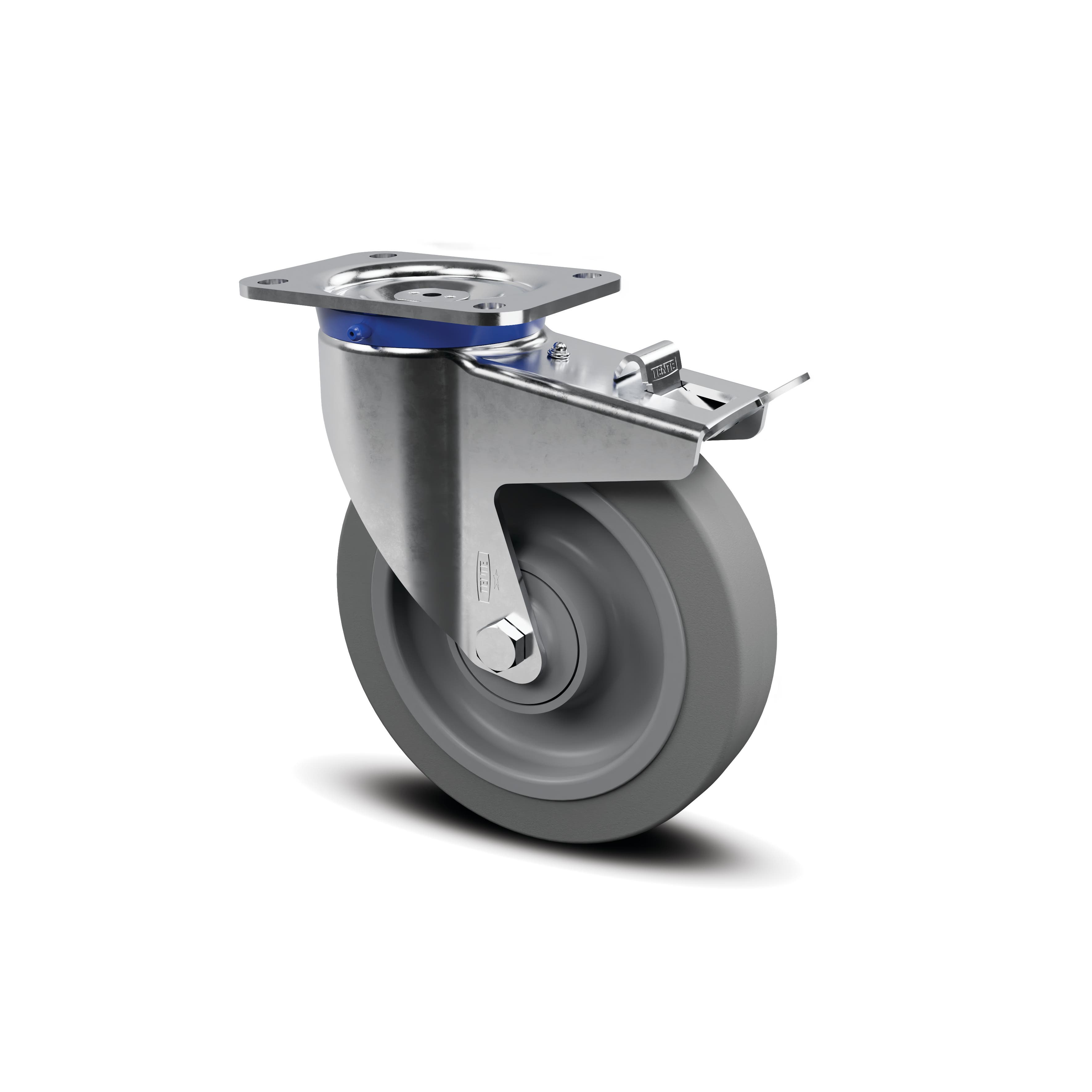 TENTE 8677UFX200P63 Swivel Castors with total lock