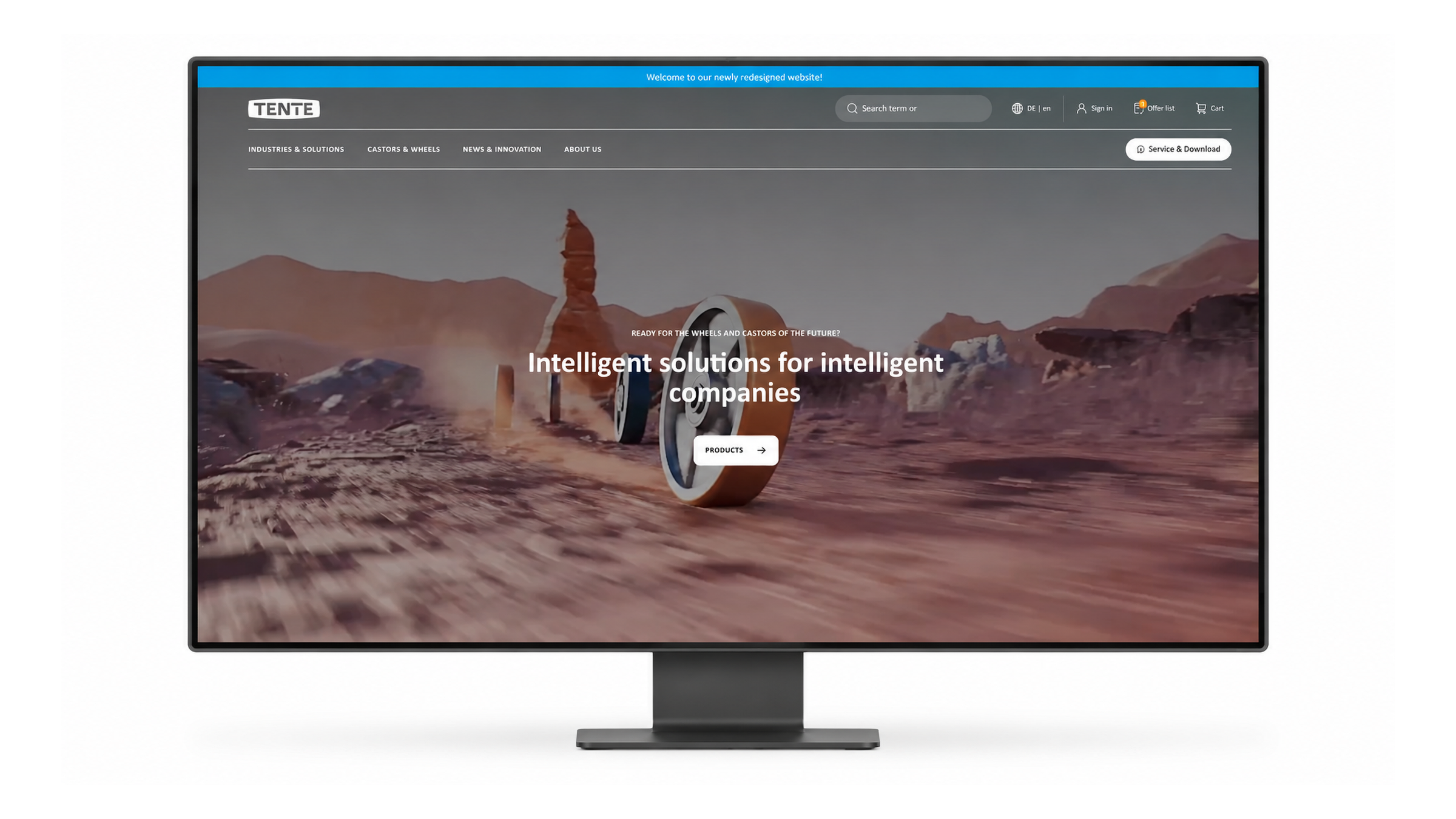 HomepageaufMonitor