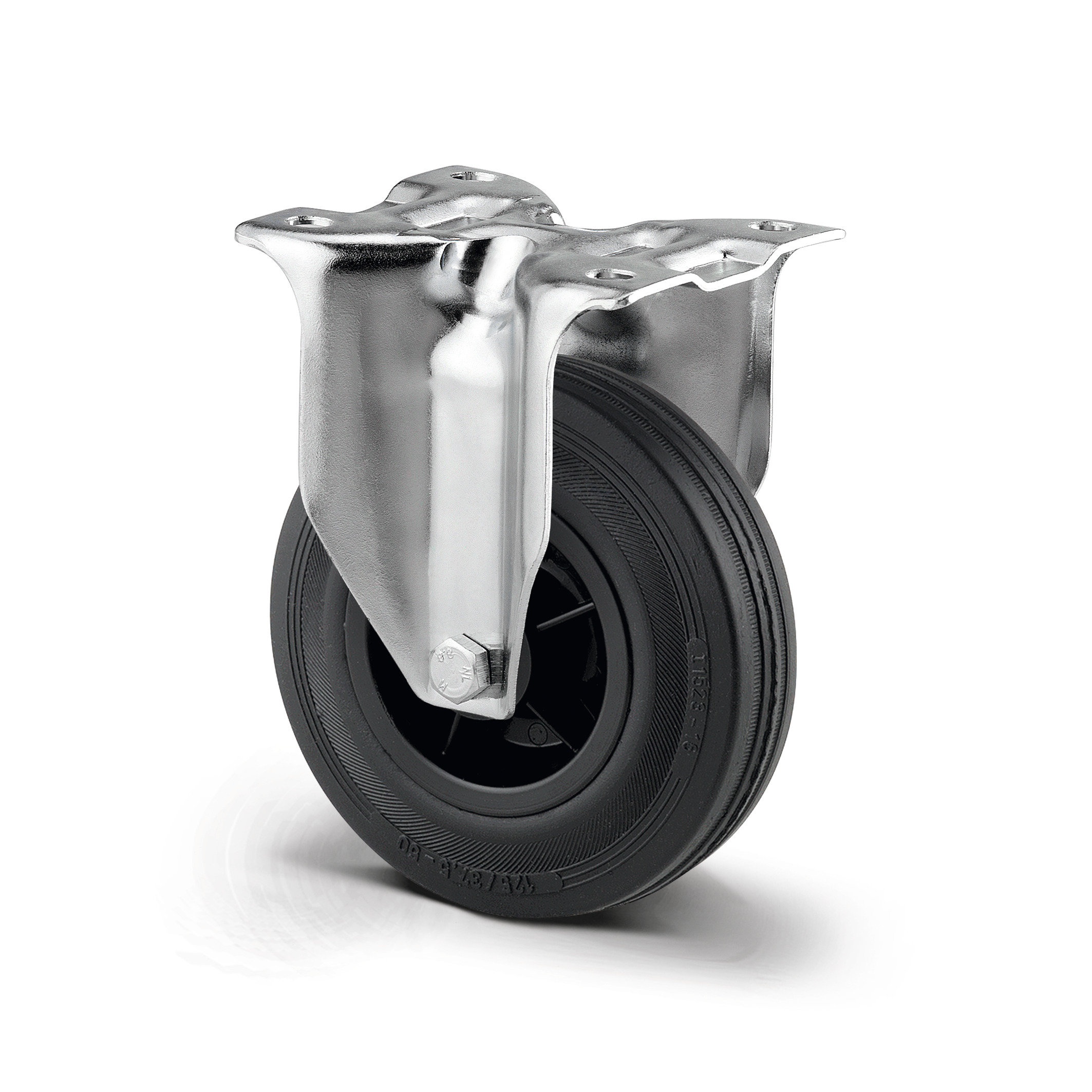 Fixed castor 3.94 in