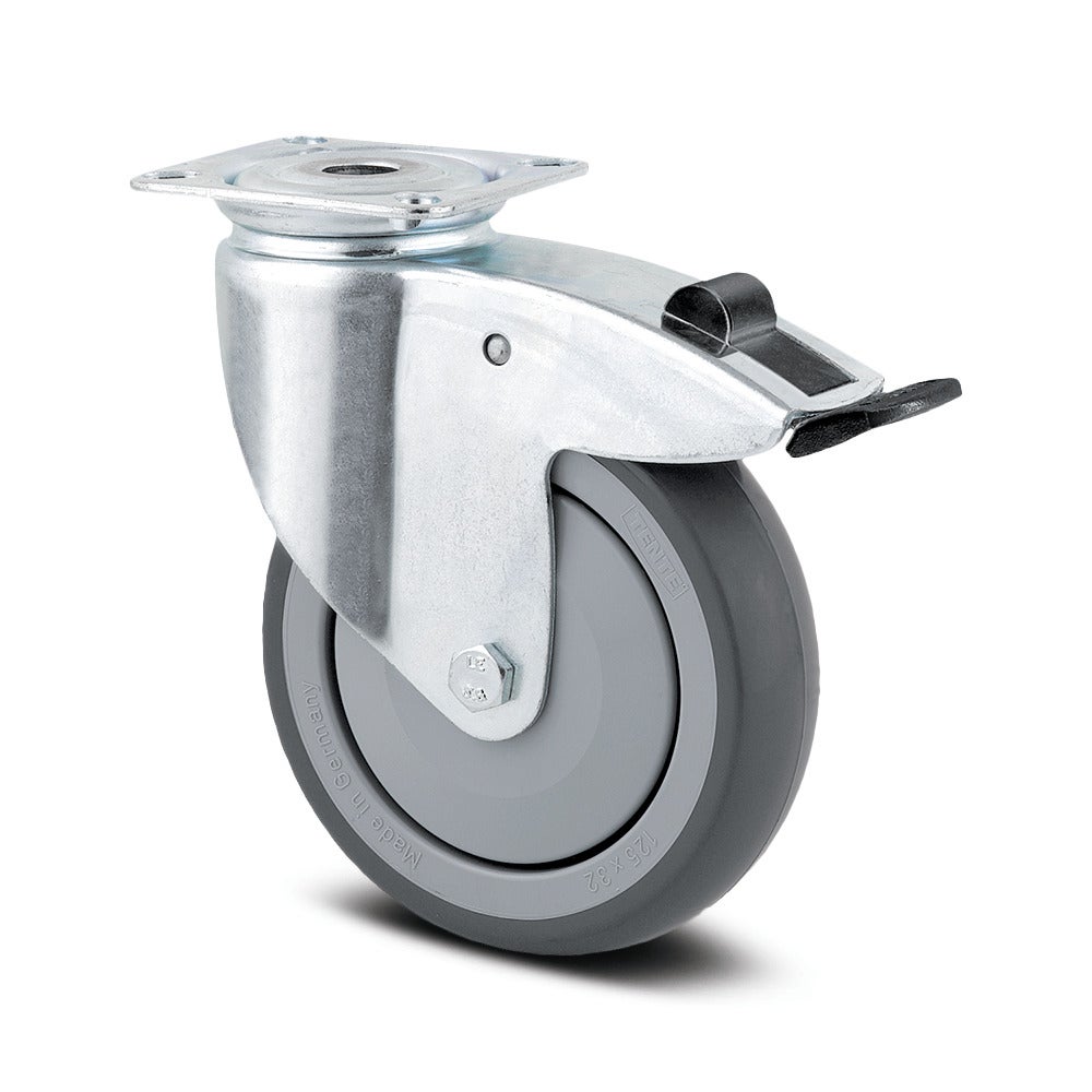 Swivel castor with directional lock 150 mm