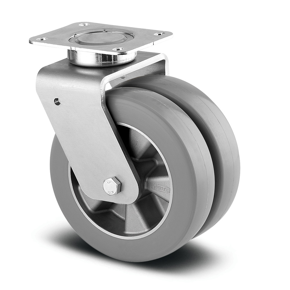 Swivel castor 125 mm