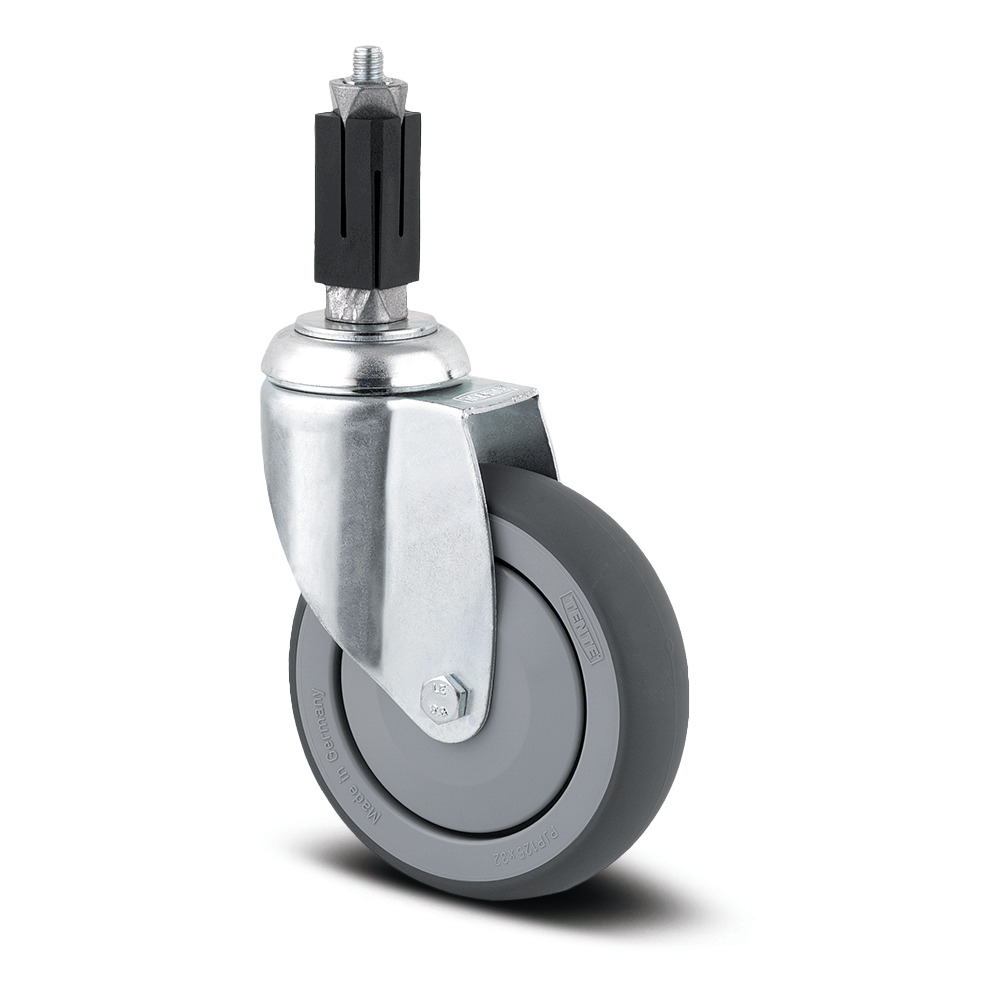 Swivel castor 75 mm