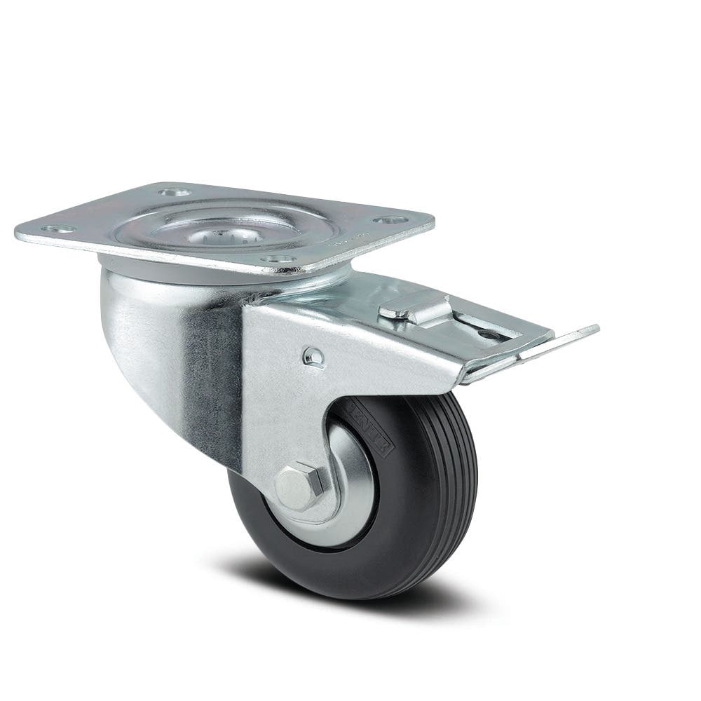 TENTE 3477UVH080P62 Swivel Castors with total lock