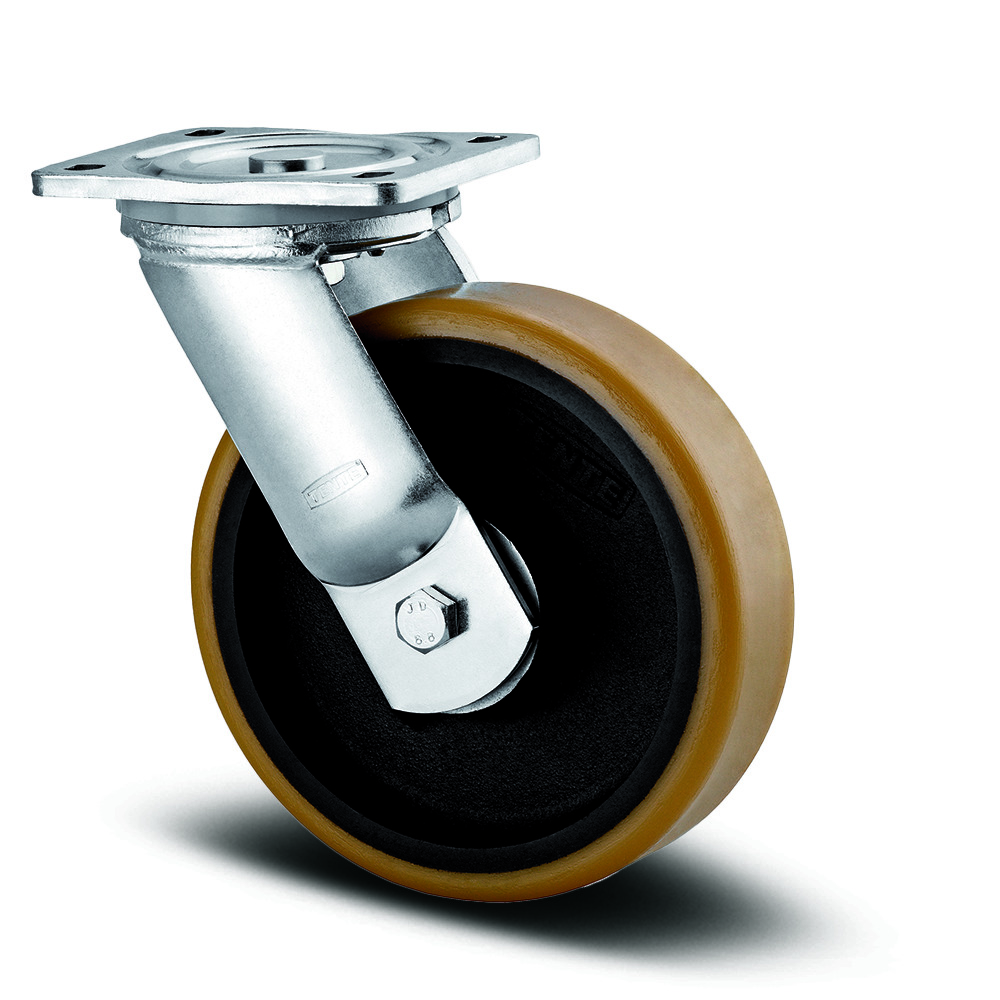 Swivel castor 125 mm