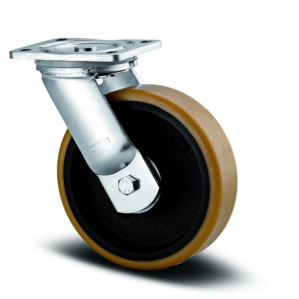 Swivel castor 125 mm