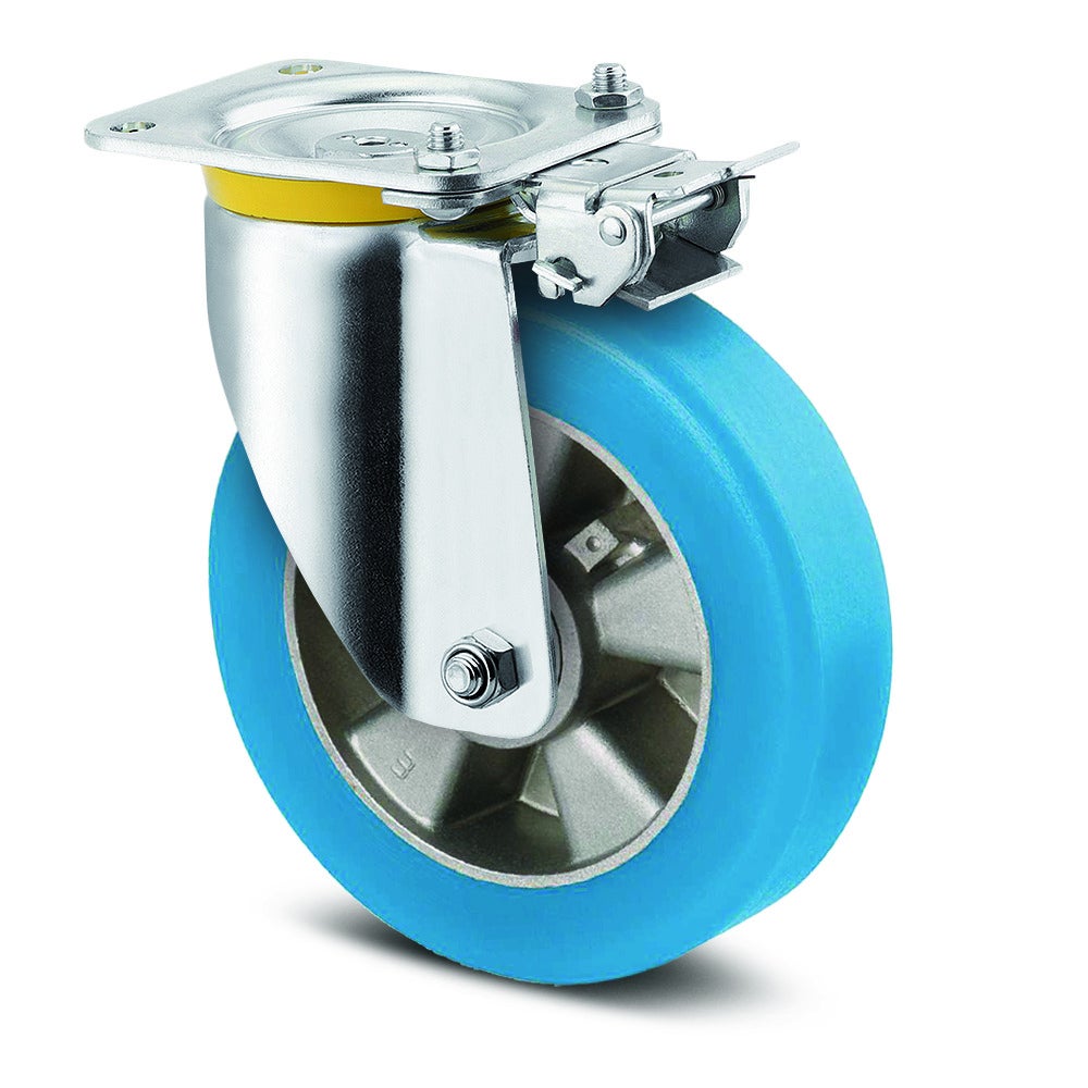 Swivel castor with directional lock 160 mm