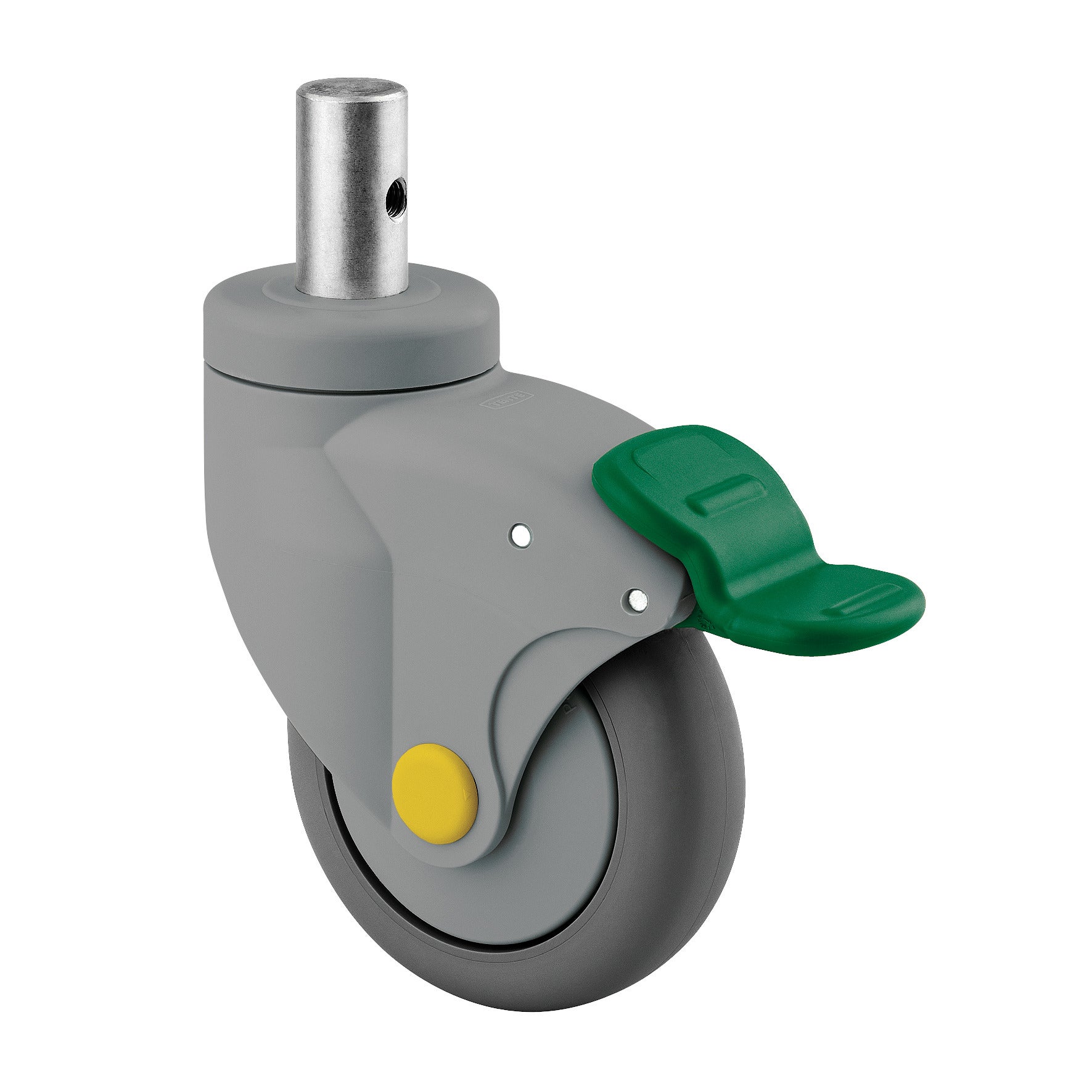 Swivel castor with directional lock 100 mm