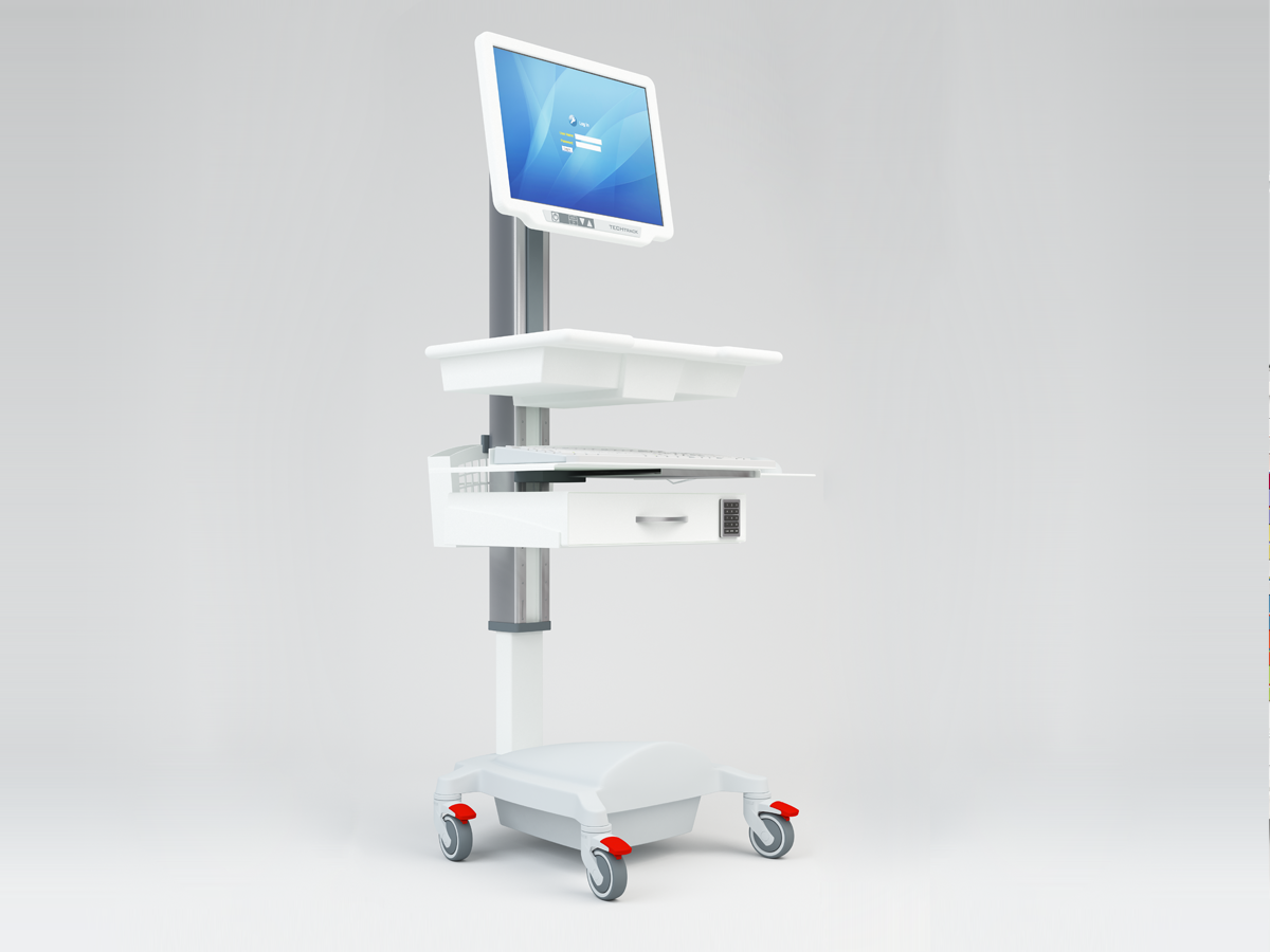 Castors and Wheels for Mobile Computers | TENTE